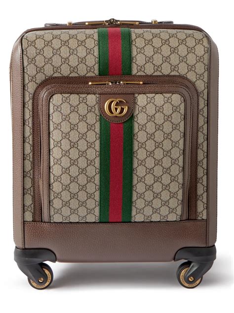 gucci canvas suitcase|Gucci suitcase cheap.